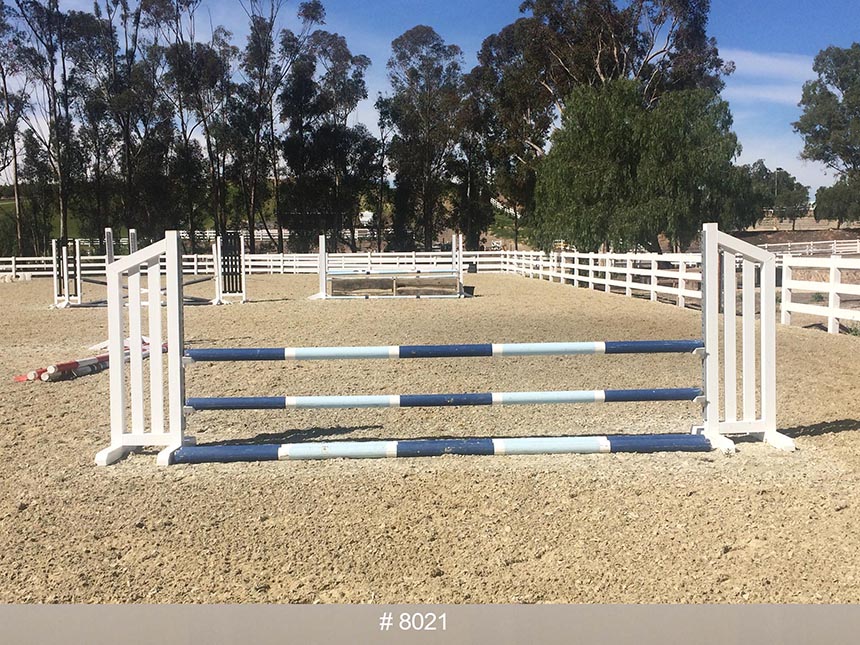 equestrian stable jumps